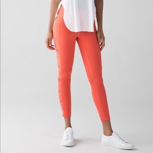 Lululemon Rise and Flow Pant -- Cape Red